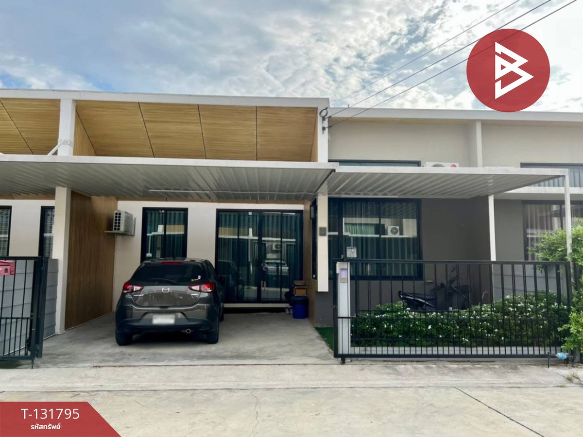 For SaleTownhomePattaya, Bangsaen, Chonburi : Townhouse for sale Saenrak Village 2, Chonburi