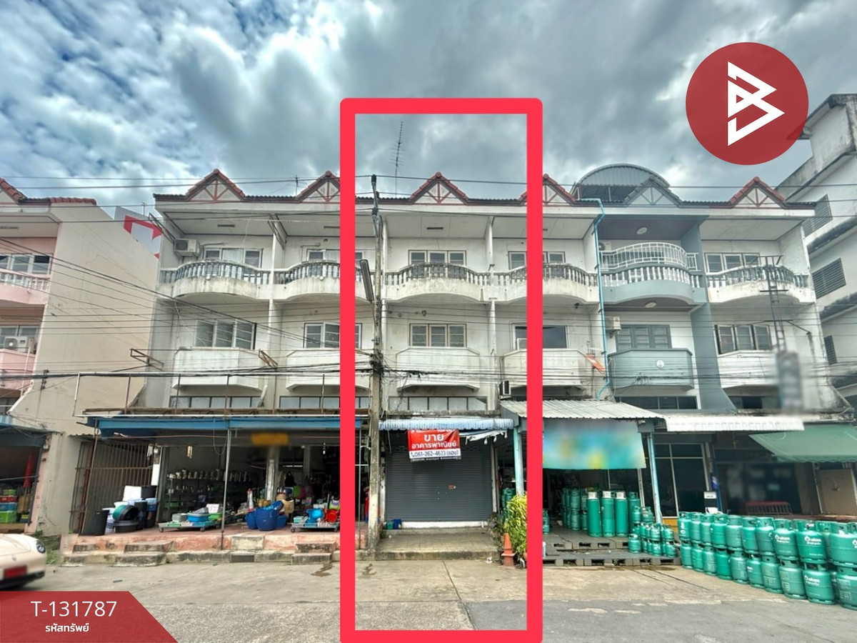 ขายอาคารพาณิชย์ปทุมธานี รังสิต ธรรมศาสตร์ : ขายอาคารพาณิชย์ ถ.ลำลูกกา เนื้อที่ 16 ตร.วา ลำลูกกา ปทุมธานี