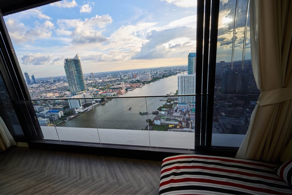 For SaleCondoWongwianyai, Charoennakor : Chapter Charoennakhon - Riverside / 2 Bedrooms (SALE WITH TENENT), Chapter Charoennakhon - Riverside / 2 bedrooms (sale and rent) PT029