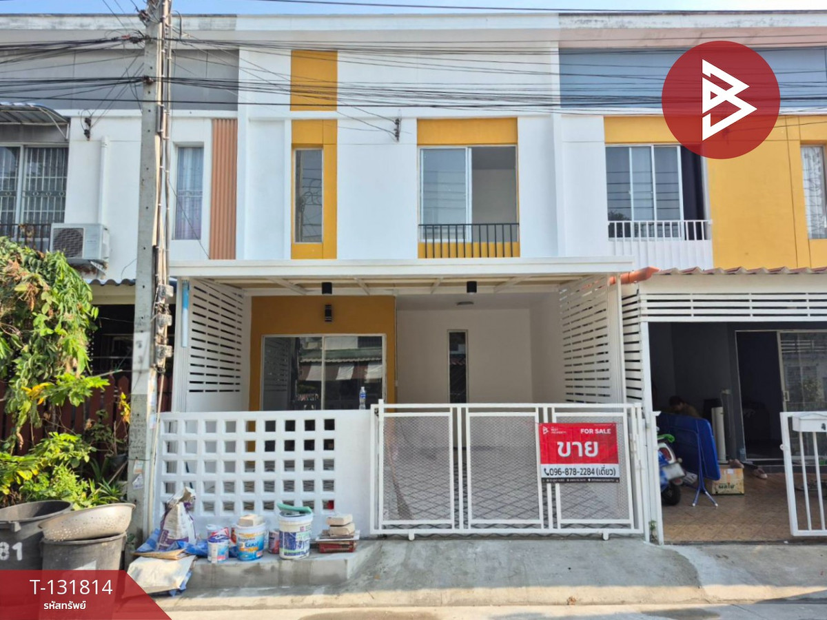 For SaleTownhomeSamut Prakan,Samrong : Townhouse for sale Pruksa Village 77/2 Suksawat-Kanchanaphisek Phra Samut Chedi, Samut Prakan
