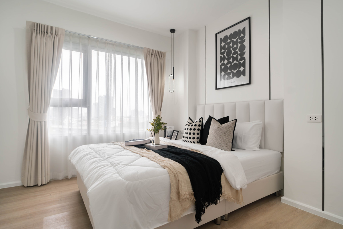 For SaleCondoThaphra, Talat Phlu, Wutthakat : 🔥 Aspire Sathorn - Thapra / 1 Bedroom (FOR SALE), Aspire Sathorn - Thapra / 1 bedroom, actual room picture, beautiful, ready to move in.