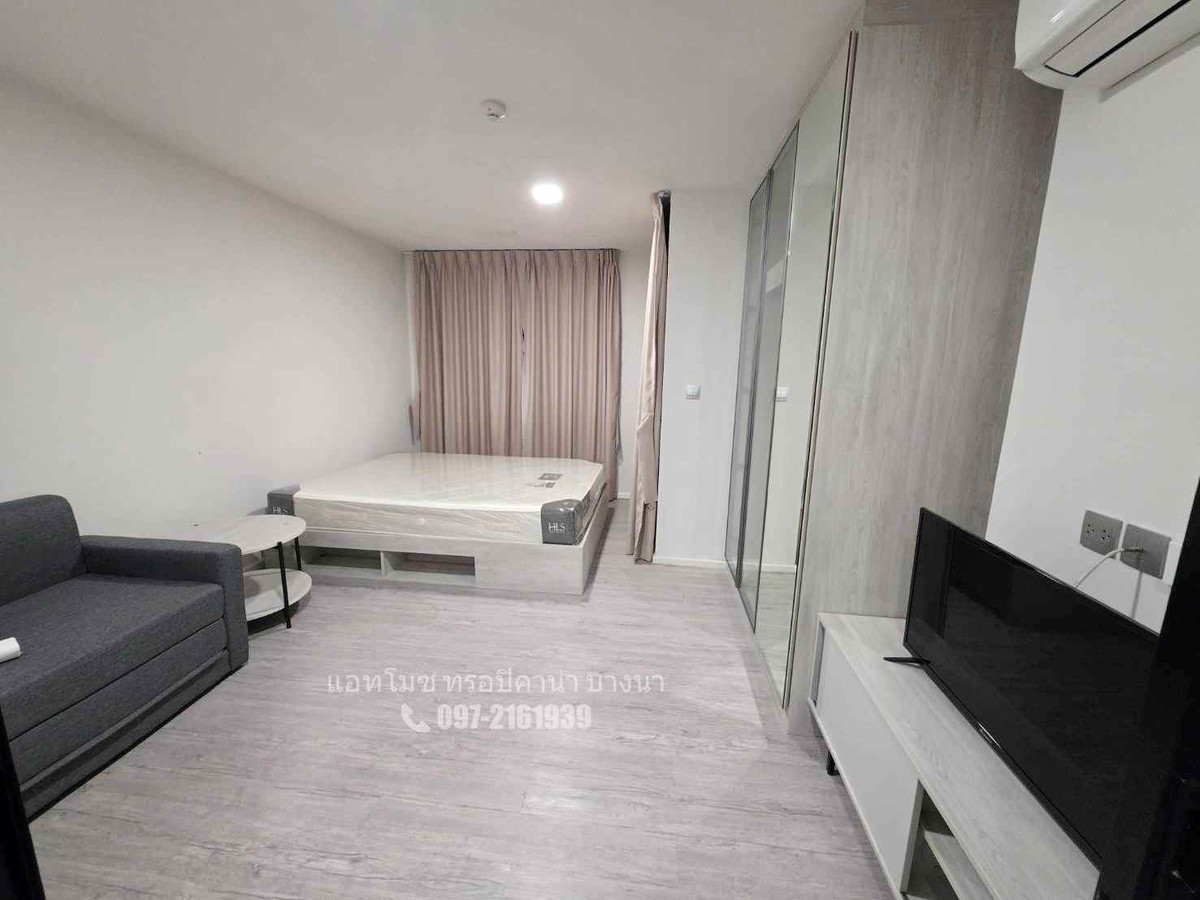 For RentCondoBangna, Bearing, Lasalle : For rent Atmoz Tropicana Bangna Atmoz Bangna new room ✨
