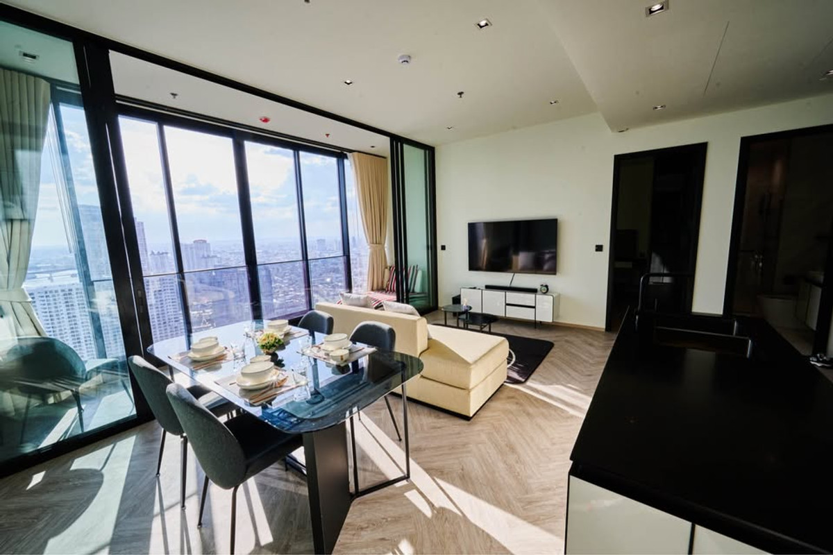 For SaleCondoWongwianyai, Charoennakor : Chapter Charoennakhon - Riverside / 2 Bedrooms (SALE WITH TENENT), Chapter Charoennakhon - Riverside / 2 bedrooms (sale and rent) PT029