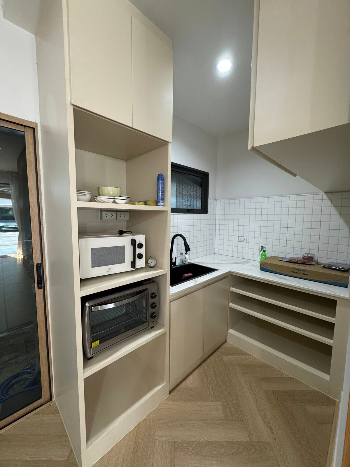 For RentTownhomeMin Buri, Romklao : P-2957 For rent! Townhome Baan Klang Muang Rama 9-Krungthep Kreetha, ready to move in.