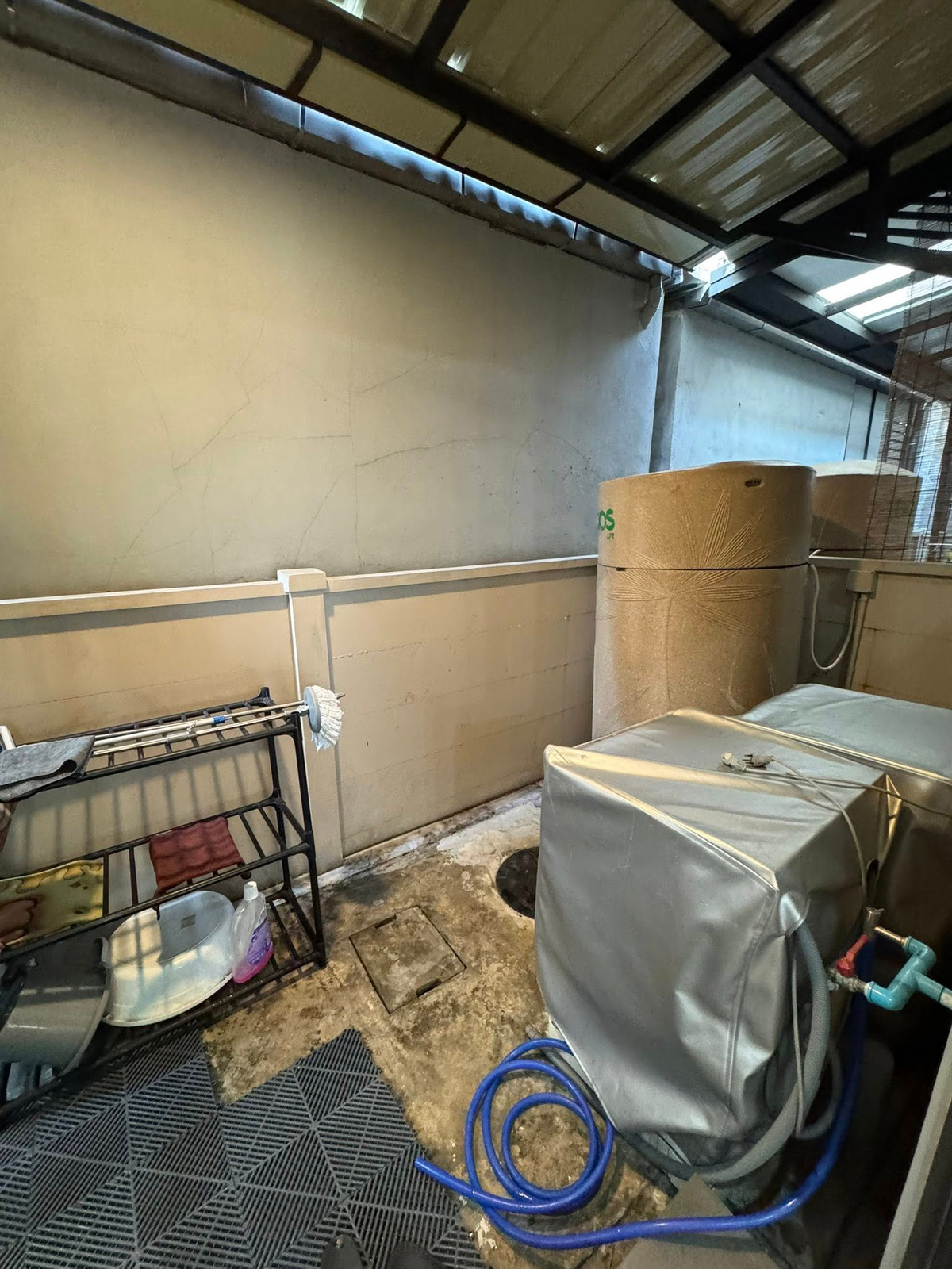 For RentTownhomeMin Buri, Romklao : P-2957 For rent! Townhome Baan Klang Muang Rama 9-Krungthep Kreetha, ready to move in.