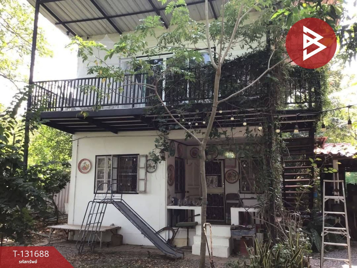 For SaleHouseNonthaburi, Bang Yai, Bangbuathong : Single house for sale with cafe business, area 1 rai, Sai Noi District, Nonthaburi.