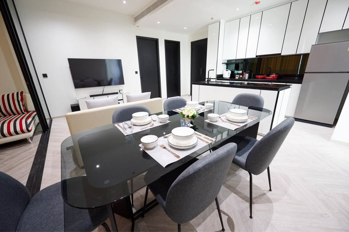 For SaleCondoWongwianyai, Charoennakor : Chapter Charoennakhon - Riverside / 2 Bedrooms (SALE WITH TENENT), Chapter Charoennakhon - Riverside / 2 bedrooms (sale and rent) PT029