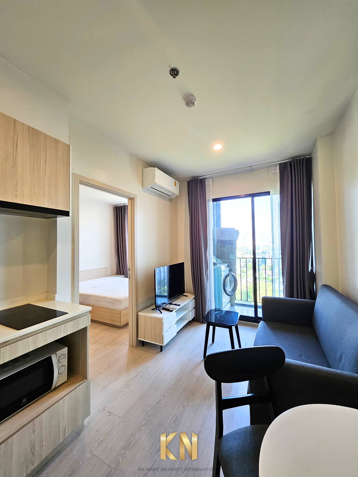 ให้เช่าคอนโดลาดพร้าว เซ็นทรัลลาดพร้าว : Nue noble รัชดา-ลาดพร้าว ให้เช่า 1 ห้องนอน