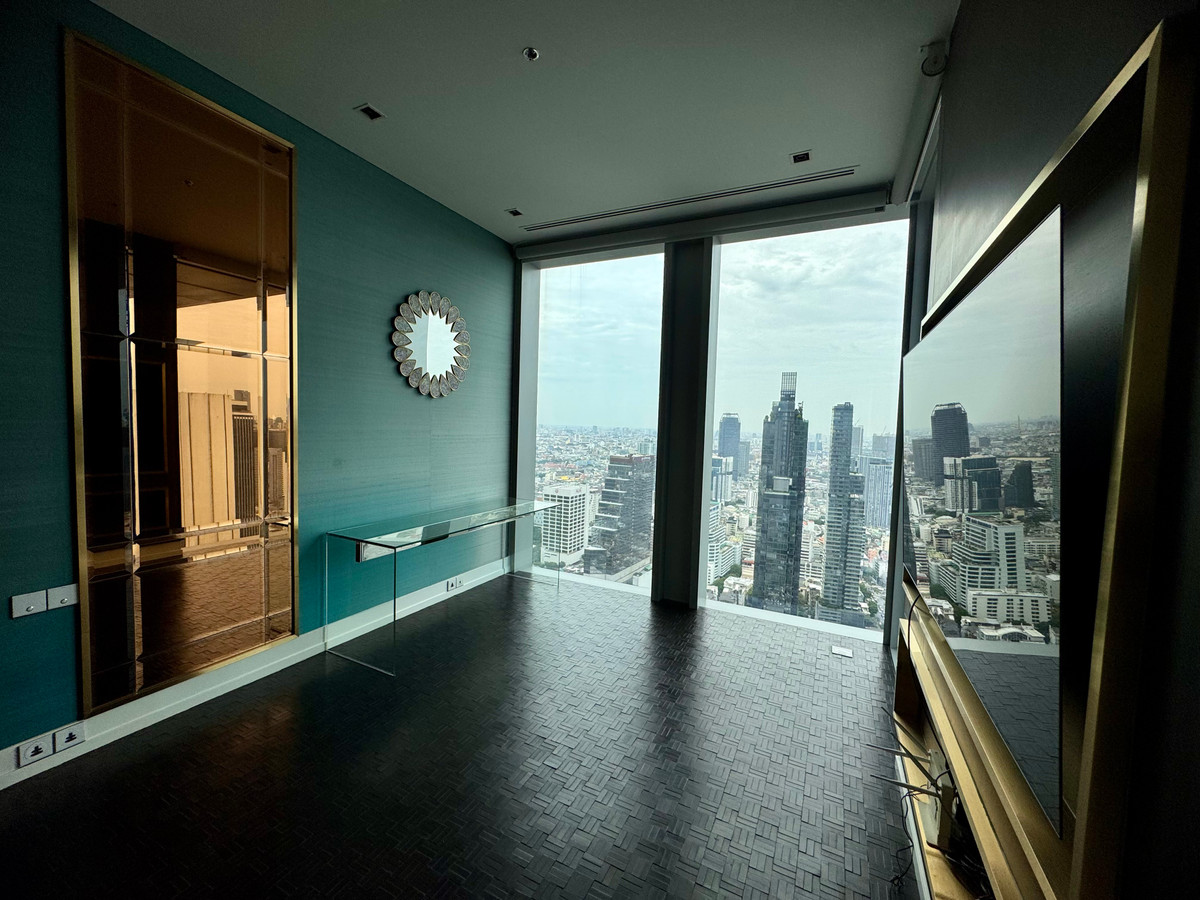For SaleCondoSathorn, Narathiwat : The Ritz Carlton Residence “Ultra-Luxury Living Above Bangkok’s Skyline” 4Bed5Bath 273sqm high floor 40+ 150MB Call 0635925888