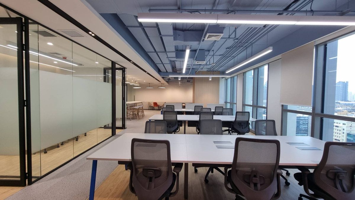 For RentOfficeRama9, Petchburi, RCA : Office for Rent (Fully decorated with furniture) – Rama 9 Area | Near MRT Rama 9
