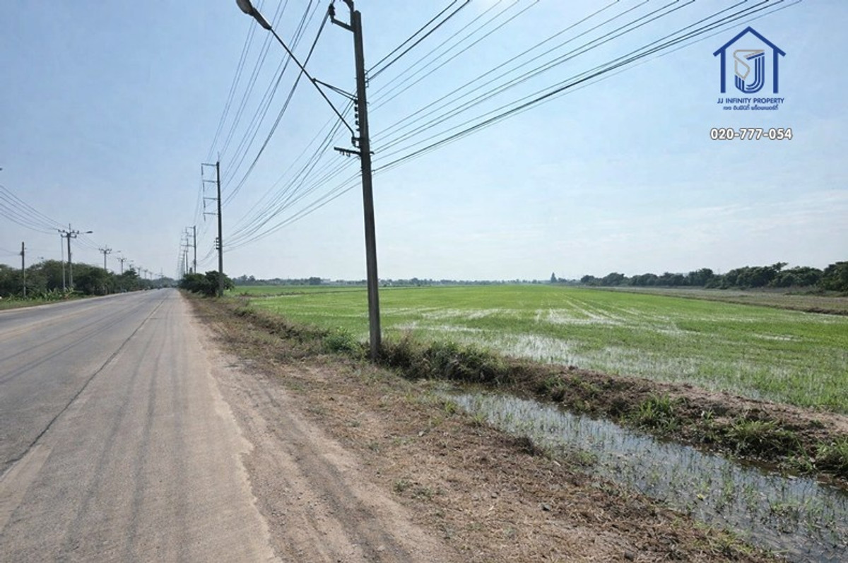 ขายที่ดินนนทบุรี บางใหญ่ บางบัวทอง : ขายที่ดินแปลงใหญ่ 26 ไร่  221 ตารางวา ถนนทางหลวงชนบท นบ.5027  ทวีวัฒนา–ไทรน้อย นนทบุรี