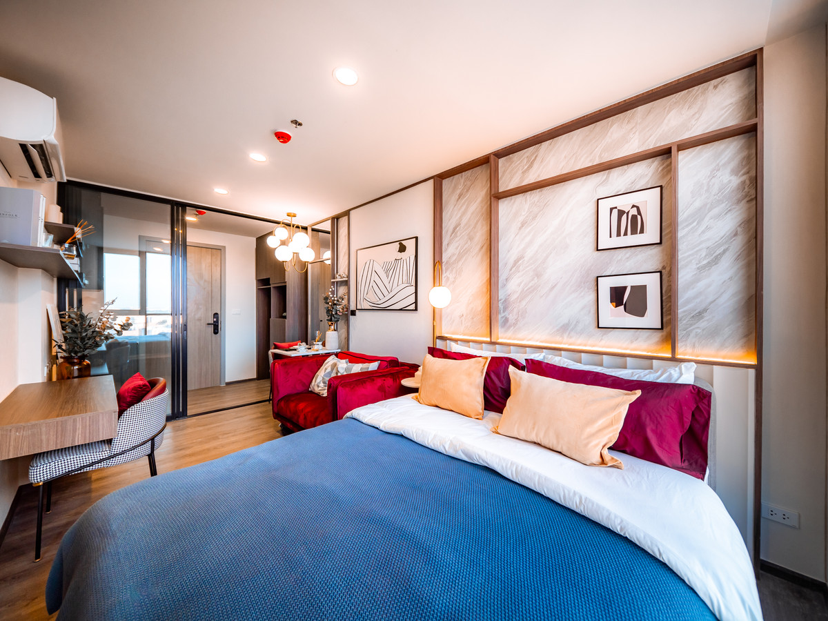 ขายคอนโดลาดพร้าว101 แฮปปี้แลนด์ : 🔥 Big Sale ลดเยอะ ✨ The Origin Ladprao-Bangkapi 💖 25.57 sq.m.