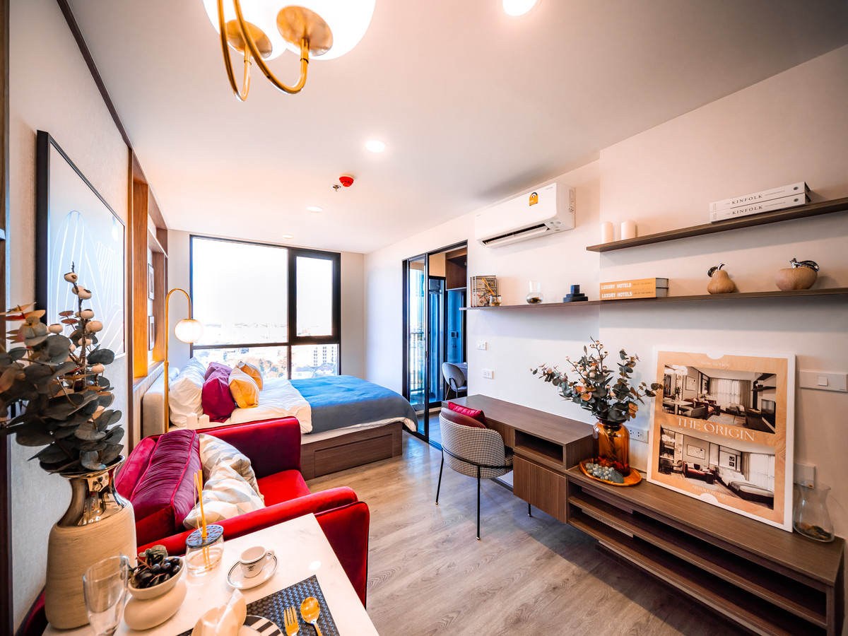 ขายคอนโดลาดพร้าว101 แฮปปี้แลนด์ : 🔥 Big Sale ลดเยอะ ✨ The Origin Ladprao-Bangkapi 💖 25.57 sq.m.