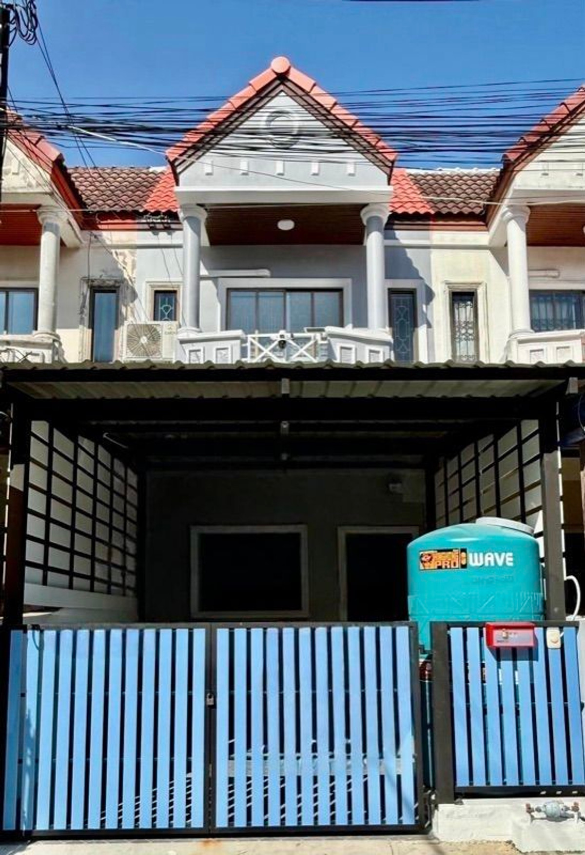 For SaleTownhomeSamut Prakan,Samrong : 17 sq m, 2 bedrooms, 2 bathrooms, 2-story townhome, Thip Mongkol 1, Bang Phli