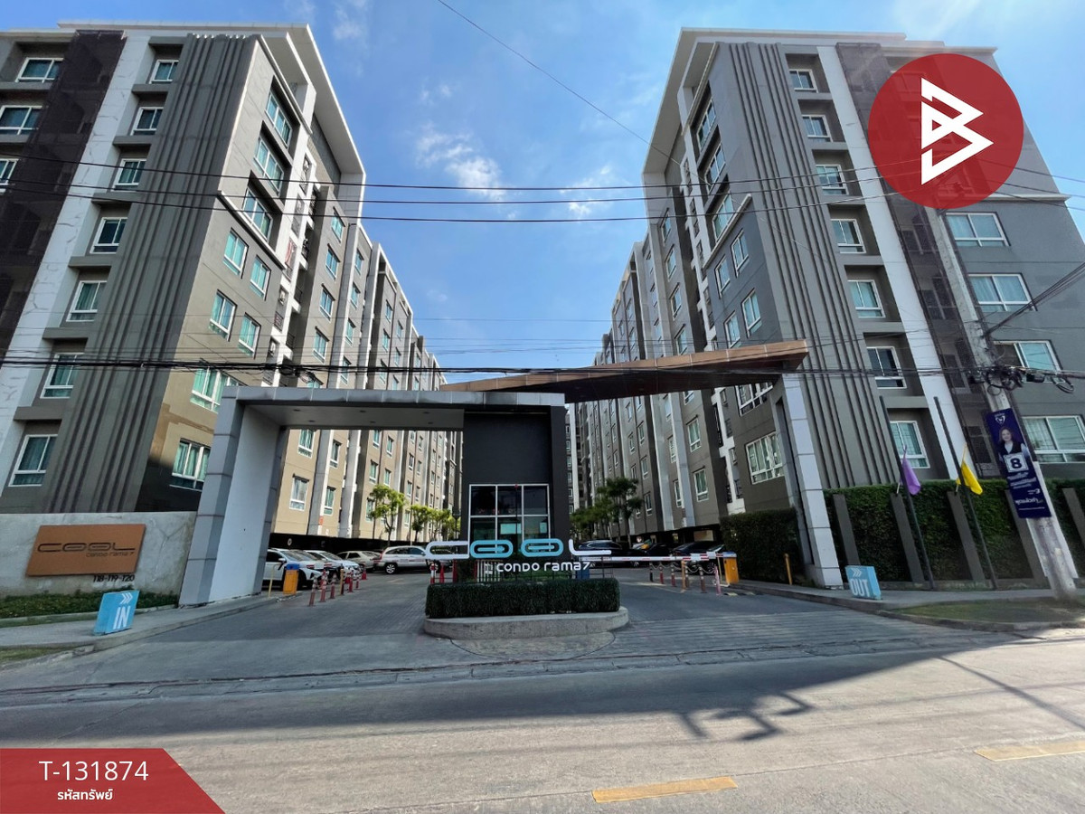 For SaleCondoRama5, Ratchapruek, Bangkruai : Condominium for sale, Cool Condo Rama 7, Bang Kruai, Nonthaburi.