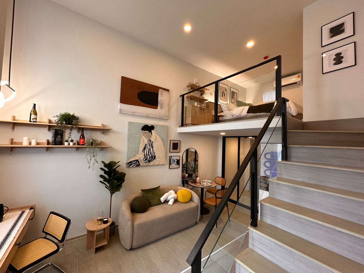 For SaleCondoSeri Thai, Ramkhamhaeng Nida : 🔥 Big Sale, big discounts 💖 Origin Plug & Play Ramkhamhaeng Triple Station ✨ 48 sq.m.