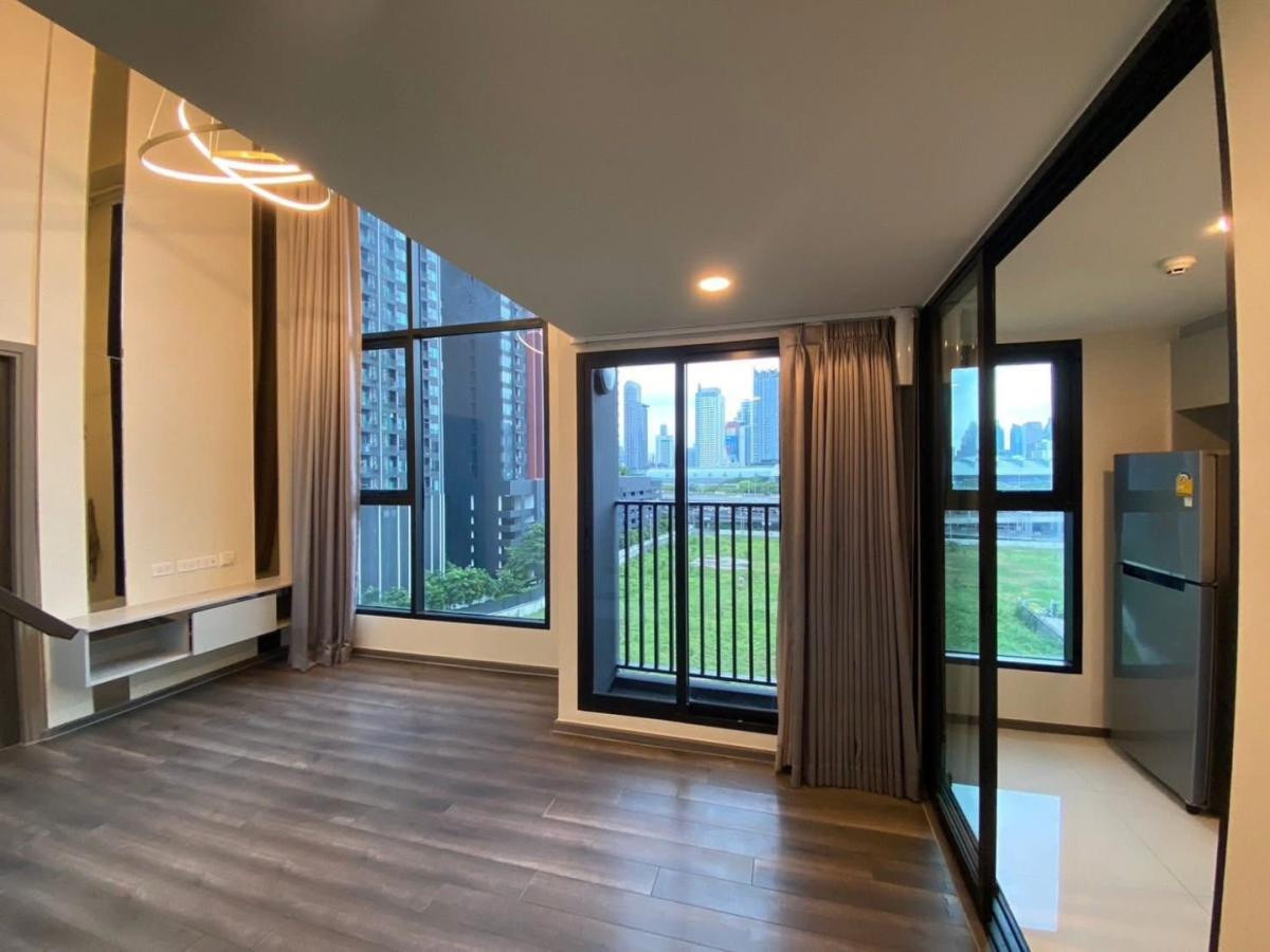 For SaleCondoRama9, Petchburi, RCA : 🏢 Knightsbridge Space Rama 9 | 2 Bedrooms, High Ceiling, City View  7.5 Mb. (Free transfer) 📞 065-626-5636 (Kie)