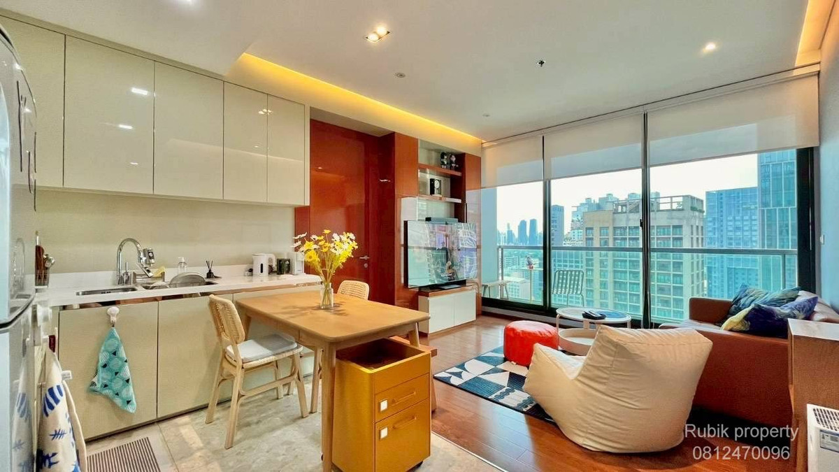 For RentCondoSukhumvit, Asoke, Thonglor : ✨ The Address Sukhumvit 28 RB1650 | Luxury Condo for Rent ✨ High Floor | Never Block View | Ready to Move In