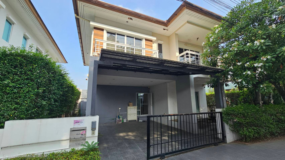 ขายบ้านพระราม 5 ราชพฤกษ์ บางกรวย : ขายบ้านเดี่ยว โครงการเดอะคลัสเตอร์วิลล์ 4 ราชพฤกษ์-สิรินธร 58.8  ตร.ว 2 ชั้น  3 นอน 3 น้ำ 2 จอด **บ้านติดถนนเมน ใกล้ถนนบางกรวย-จงถนอมเพียง 50 เมตร  ใกล้ถนนราชพฤกษ์ 600 เมตร และใกล้เซ็นทรัลเวสต์วิลล์ 2 กม.