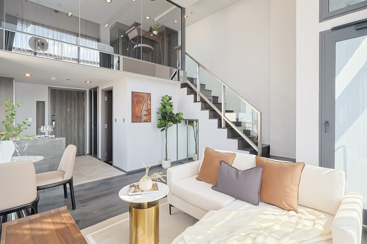 ขายคอนโดราชเทวี พญาไท : CONNER Ratchathewi / Duplex 1 Bedroom (FOR SALE), คอนเนอร์ ราชเทวี / ดูเพล็กซ์ 1 ห้องนอน (ขาย) BL006