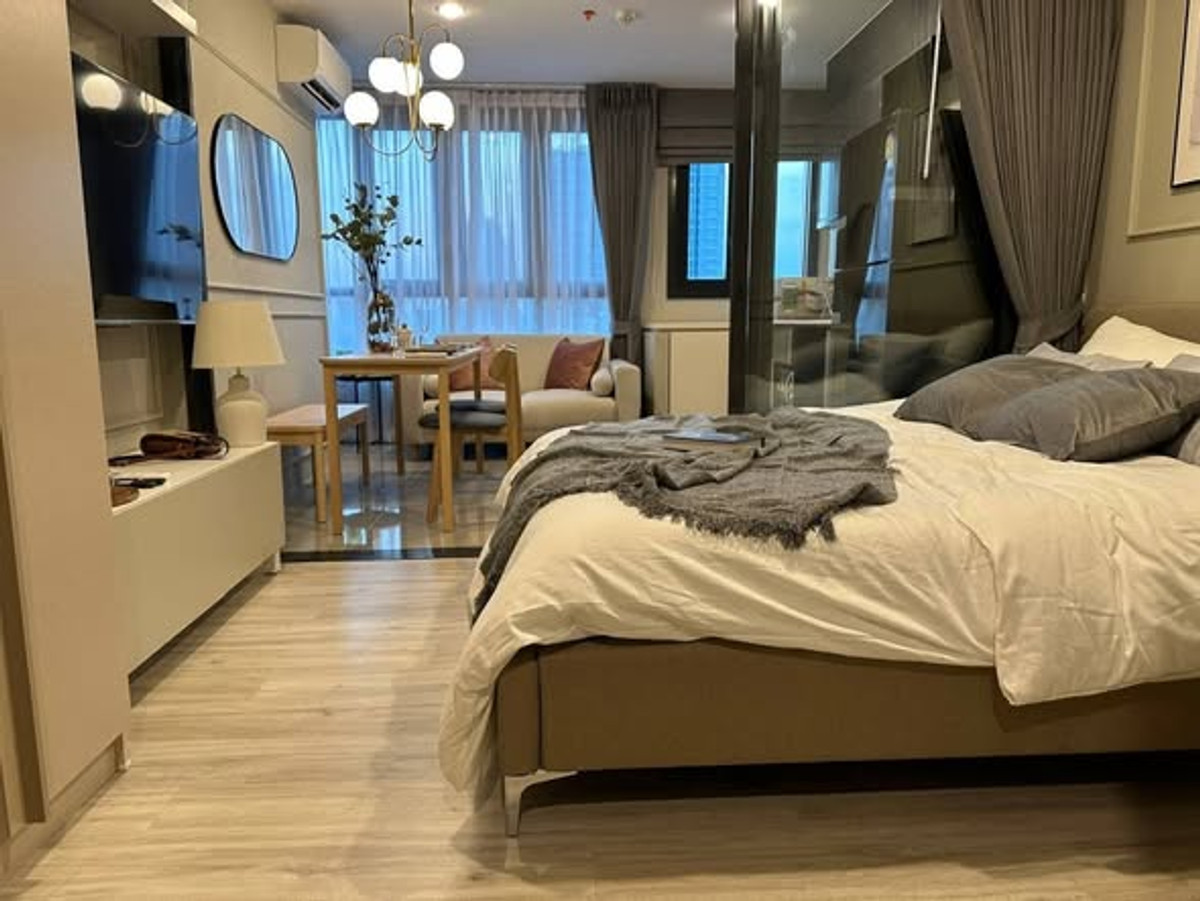 ให้เช่าคอนโดรัชดา ห้วยขวาง : ✨XT HUAIKHWANG -1 ห้องนอน | เฟอร์นิเจอร์ครบ พร้อมอยู่ | ติด MRT ห้วยขวาง