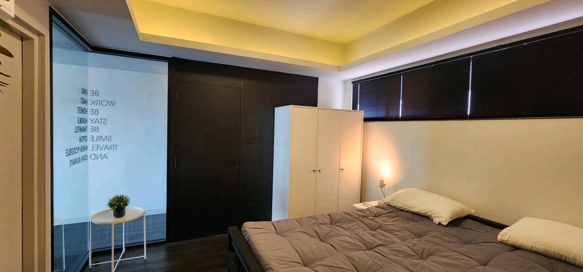 For RentCondoRamkhamhaeng, Hua Mak : 🏙️Beautiful room for rent, newly renovated, fully furnished, electrical appliances, ready to move in. Call 📲or Line: 0616395225
