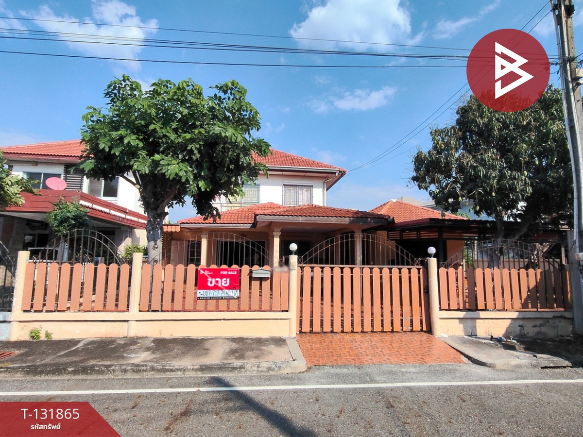 For SaleHouseChachoengsao : Corner detached house for sale Srithepthai Baan Suan Bangna (Srithepthai Baan Suan Bangna), Bang Pakong, Chachoengsao