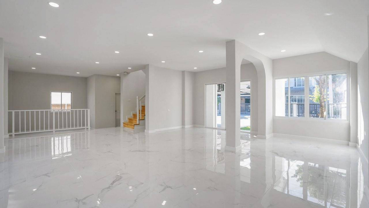 For SaleHouseKaset Nawamin,Ladplakao : Single house for sale, Parinyada Kaset-Nawamin Chaemchan project (corner house), Central Eastville, The Crystal Ekkamai-Ramindra,