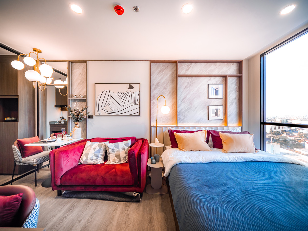 ขายคอนโดลาดพร้าว101 แฮปปี้แลนด์ : 🔥 Big Sale ลดเยอะ ✨ The Origin Ladprao-Bangkapi 💖 25.57 sq.m.