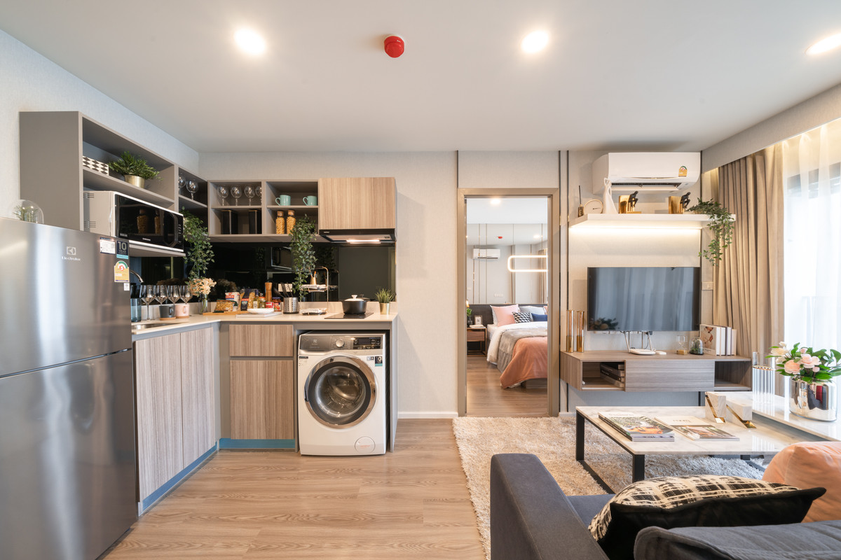 For SaleCondoNawamin, Ramindra : 💖 Big Sale, big discounts 🔥 The Origin Ramintra 83 Station ✨ 43.91 sq.m.