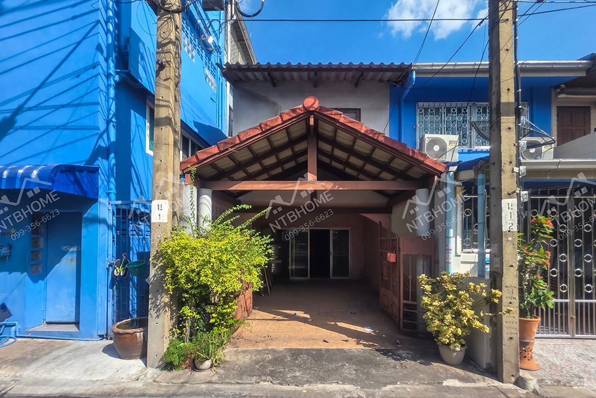 ขายทาวน์โฮมรัตนาธิเบศร์ สนามบินน้ำ พระนั่งเกล้า : ทาวน์เฮ้าส์ 2 ชั้น ซอย เรวดี 49 ต่อเติมครบ ทำเลดี ใกล้แยกแครายและรถไฟฟ้า