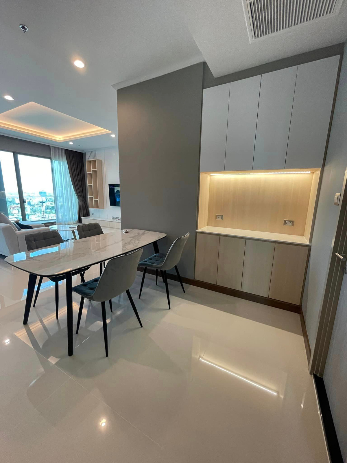 ให้เช่าคอนโดสุขุมวิท อโศก ทองหล่อ : PFD-07911 ให้เช่า Supalai Oriental Sukhumvit 39 ใกล้ BTS พร้อมพงษ์ 3 นอน 145 ตรม. ชั้นสูง วิวสวย