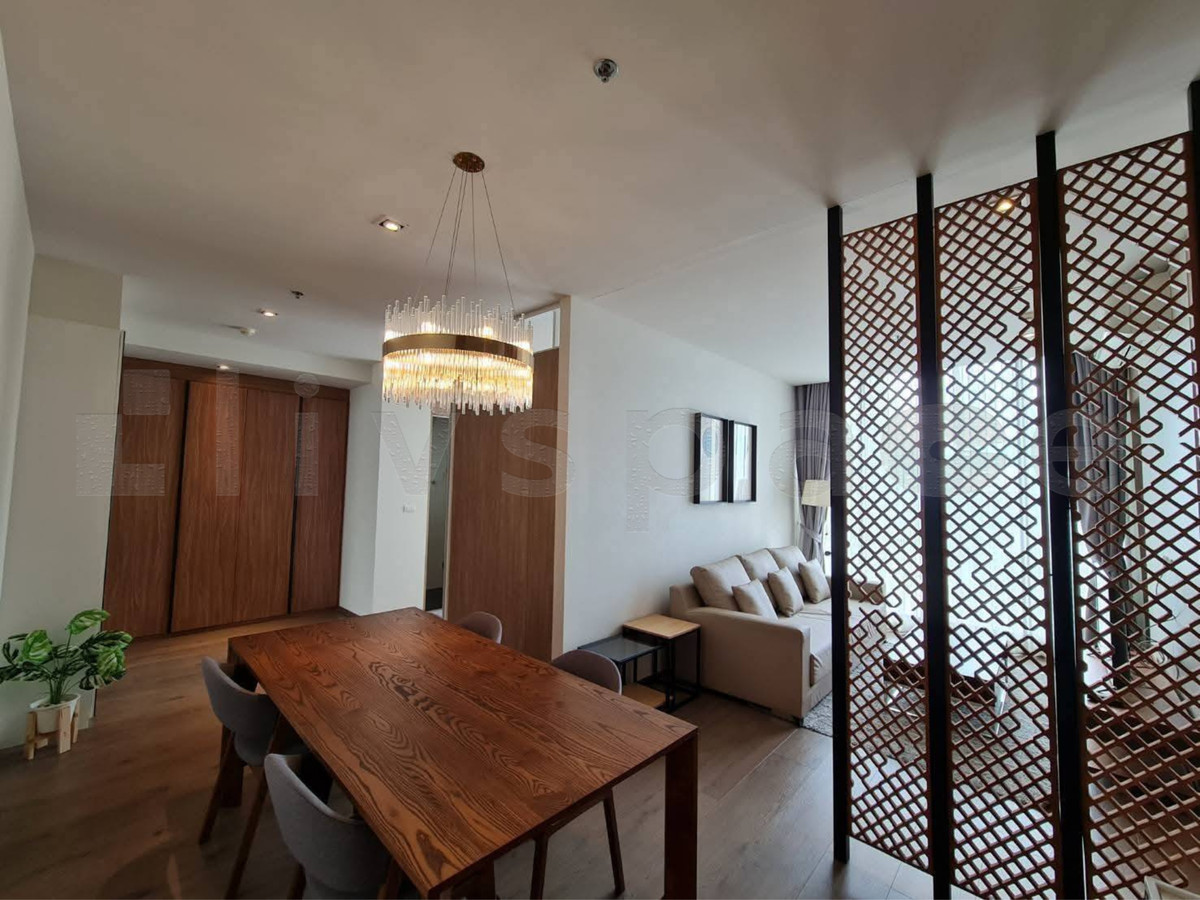 For RentCondoSukhumvit, Asoke, Thonglor : ▚ LF203ツ For Rent: Park 24 – 1 Bed 2 Bath 58 sqm. 🏙️🌊 Best Price in Market! River View, Fully Furnished & Equipped, Ready to Move in
