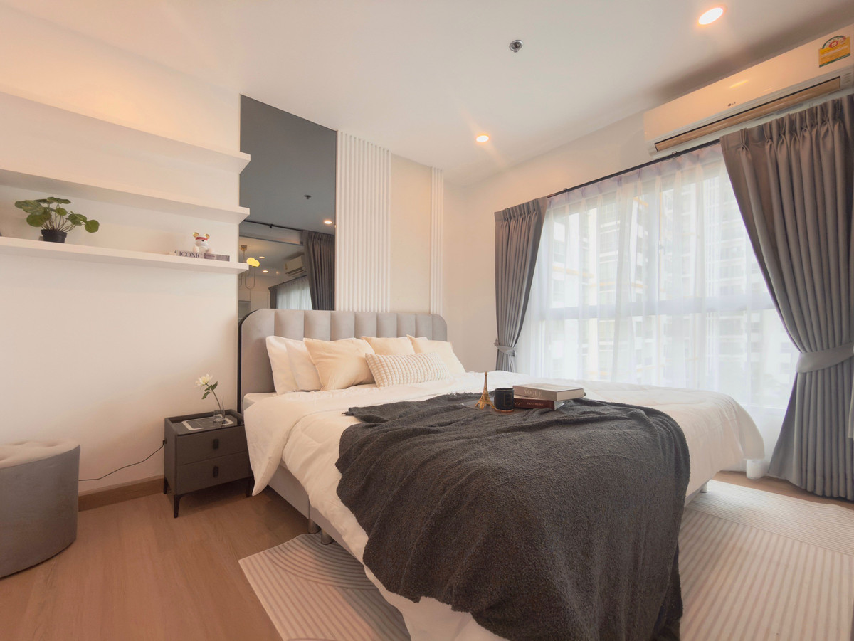 For SaleCondoThaphra, Talat Phlu, Wutthakat : The owner sells it himself, Parkland Taksin-Tha Phra, 35 sq m., walk to BTS & BRT* just 1 minute, installments starting at only 8,xxx baht/month.