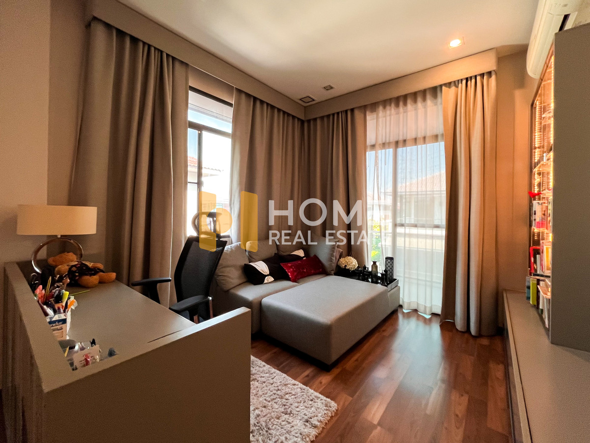 ขายบ้านลาดกระบัง สุวรรณภูมิ : Rare Item! ใหญ่สุด Yield 7.5% 🔥 มัณฑนา อ่อนนุช - วงแหวน 4 / 4 ห้องนอน (ขาย), Manthana Onnut - Wongwan 4 / 4 Bedrooms (FOR SALE) POON128