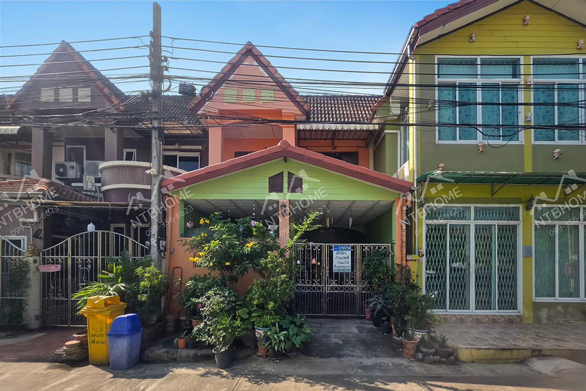 ขายทาวน์โฮมนนทบุรี บางใหญ่ บางบัวทอง : ลภาวัน 8 บางบัวทอง ต่อเติมครบ ทำเลดีในซอยกรมที่ดินบางบัวทอง