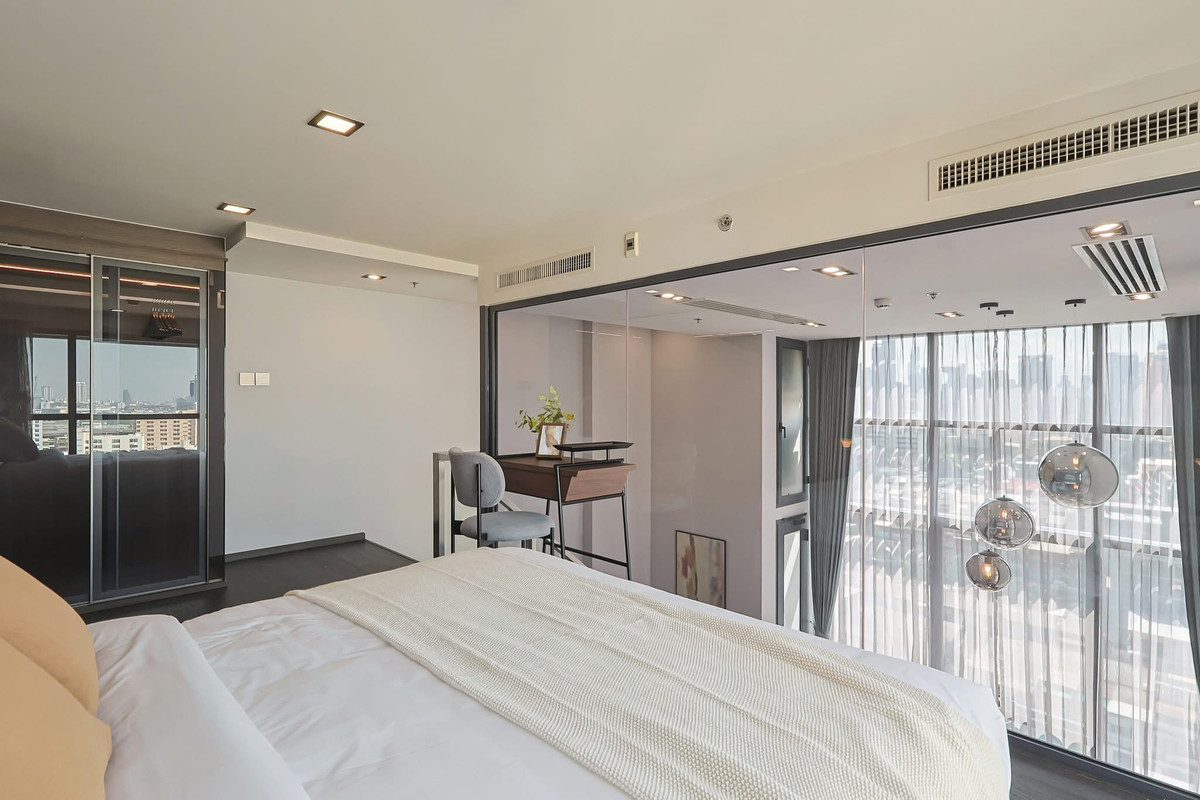 ขายคอนโดราชเทวี พญาไท : CONNER Ratchathewi / Duplex 1 Bedroom (FOR SALE), คอนเนอร์ ราชเทวี / ดูเพล็กซ์ 1 ห้องนอน (ขาย) BL006