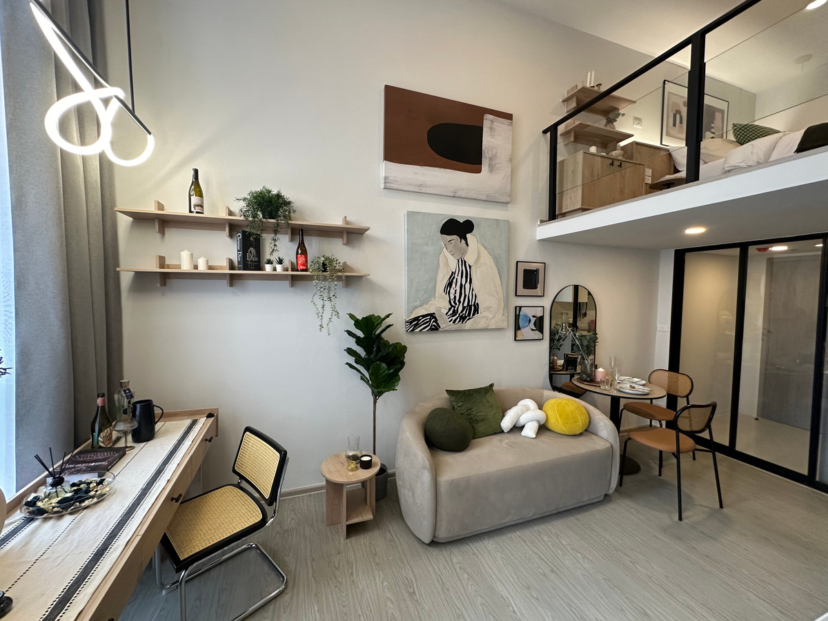 ขายคอนโดเสรีไทย-นิด้า : 💖 Big Sale ลดเยอะ 🔥 Origin Plug & Play Ramkhamhaeng Triple Station ✨ 48 sq.m.