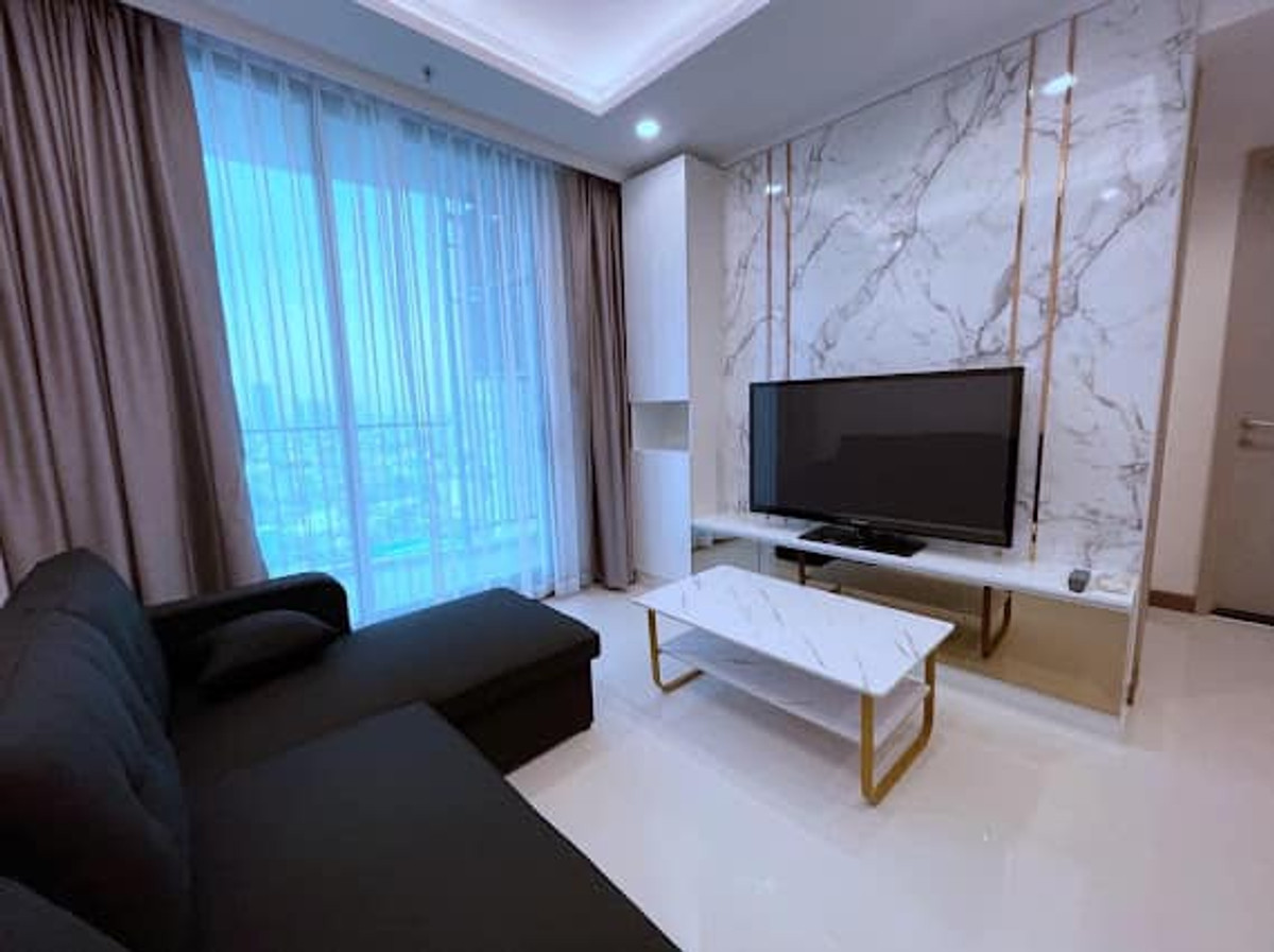 ให้เช่าคอนโดสุขุมวิท อโศก ทองหล่อ : PFD-07915 ให้เช่า Supalai Oriental Sukhumvit 39 ใกล้ BTS พร้อมพงษ์ 1 นอนใหญ่ 49.5 ตรม. ชั้น 18 ตึก B