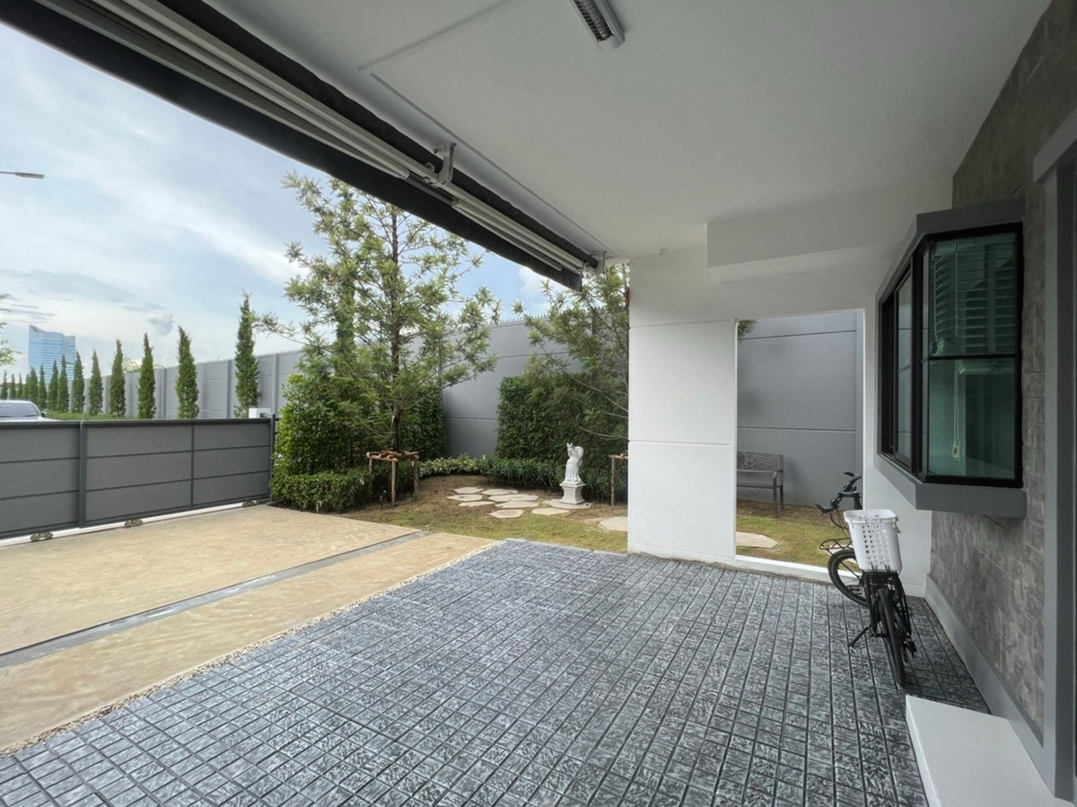 ให้เช่าทาวน์โฮมบางนา แบริ่ง ลาซาล : 💥ForRent💥3Bed • Indy5 Bangna KM.7 🏡 Near Mega Bangna 5 mins ✨ Duplex ‼️Corner House with Private Garden 🌳 Ready to move in ‼️