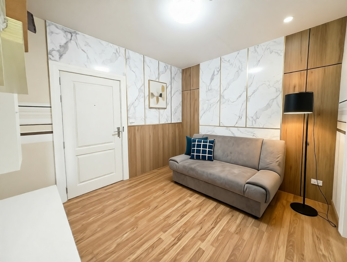 คอนโดแจ้งวัฒนะ เมืองทอง : 🔥 Investor Choice! ขายพร้อมผู้เช่า The Seed แจ้งวัฒนะ (30.78 ตร.ม.) ชั้น 8 แต่งสวย Modern Luxury รับค่าเช่าทันที 8,500/ด. (สัญญาต่างชาติ 1 ปีเต็ม!)