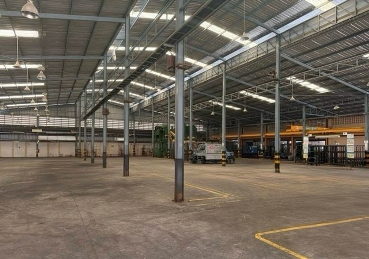 For RentWarehouseSamut Prakan,Samrong : Industrial factory warehouse for rent, 5,200 square meters @ Bang Phli Yai, Samut Prakan