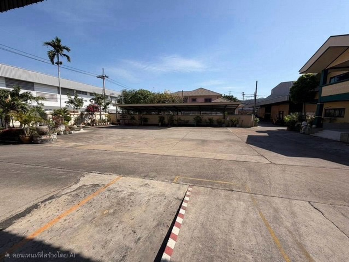 For RentFactorySamut Prakan,Samrong : Industrial factory for rent, 5,200 square meters, has a factory operating license, Factory No. 4 @ Bang Phli Yai, Samut Prakan.