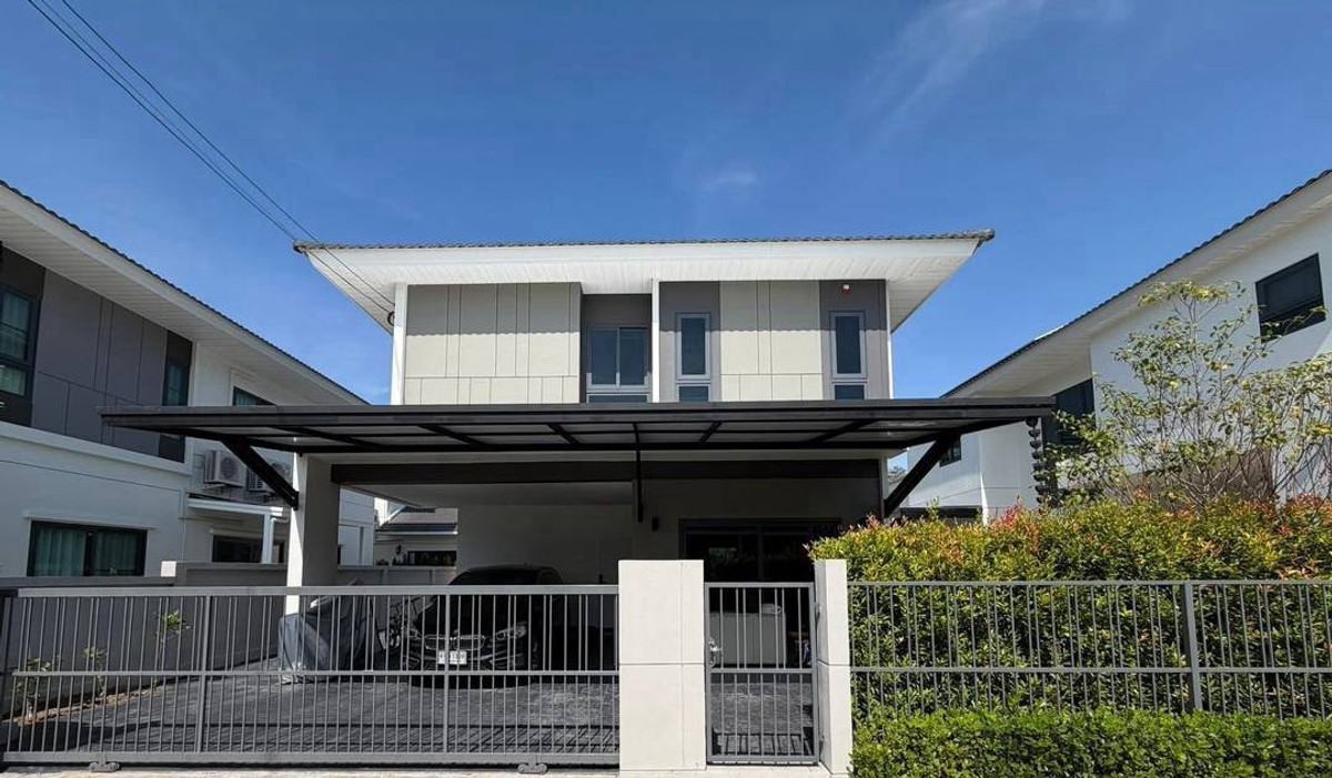 For RentHouseChiang Mai : House for rent in new project Safe 15 minutes from Central Festival Chiang Mai, UCIS.