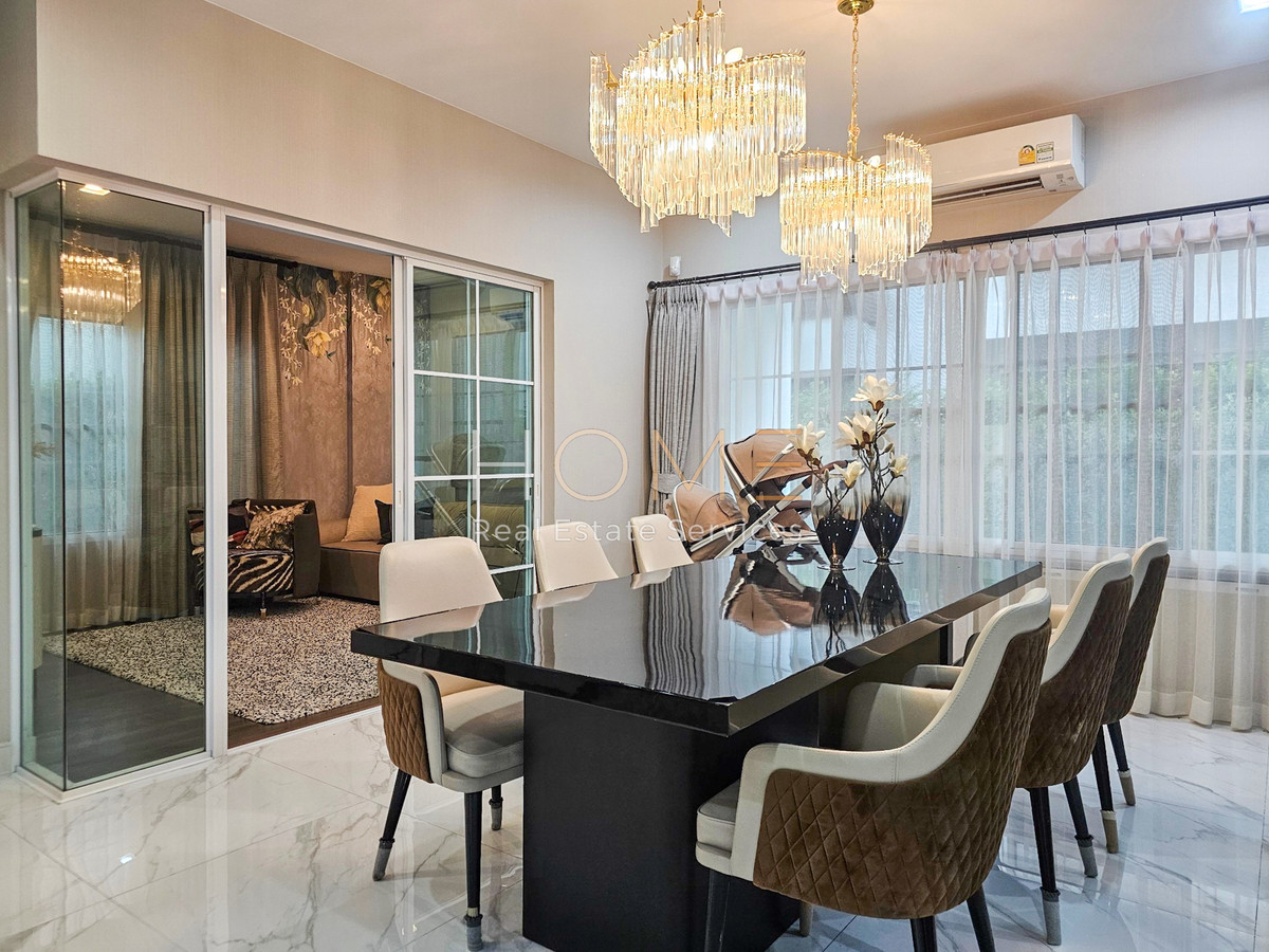 ให้เช่าบ้านวิภาวดี ดอนเมือง หลักสี่ : บ้านหรูสไตล์ Tuscany ✨ บ้านเดี่ยว นันทวัน รามอินทรา - พหลโยธิน 50 / 4 ห้องนอน (เช่า), Nantawan Ramintra - Paholyothin 50 / Detached House 4 Bedrooms (FOR RENT) TAN862