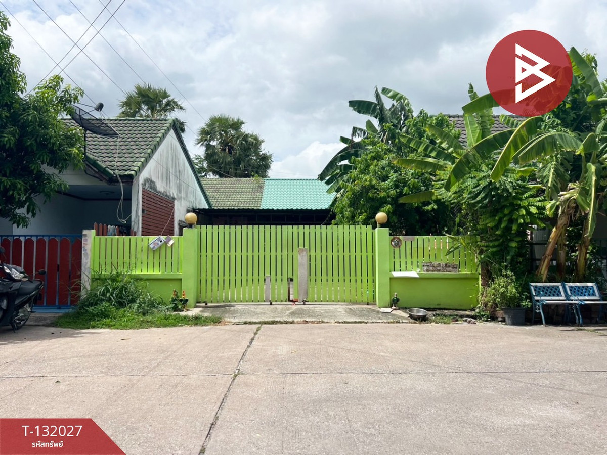For SaleHousePattaya, Bangsaen, Chonburi : Single-storey detached house for sale Un Ruean Village, Napa, Chonburi