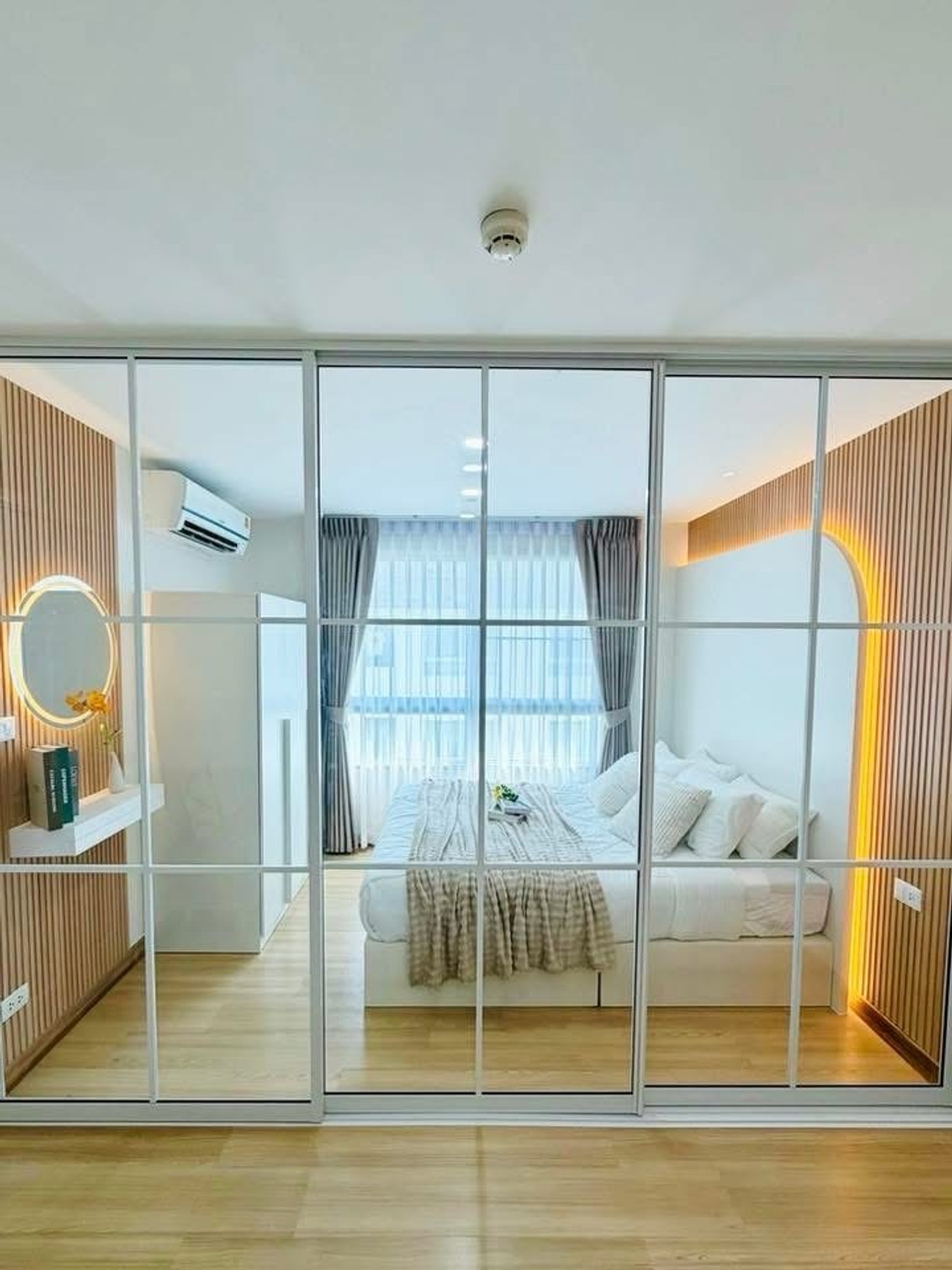 ขายคอนโดปทุมธานี รังสิต ธรรมศาสตร์ : #เจ้าของขายเองค่ะ  ✅ คอนโดใกล้ม.รังสิต 📚รีโนเวทใหม่ทั้งห้อง!!!  เฟอร์ครบ พร้อมเข้าอยู่🥳