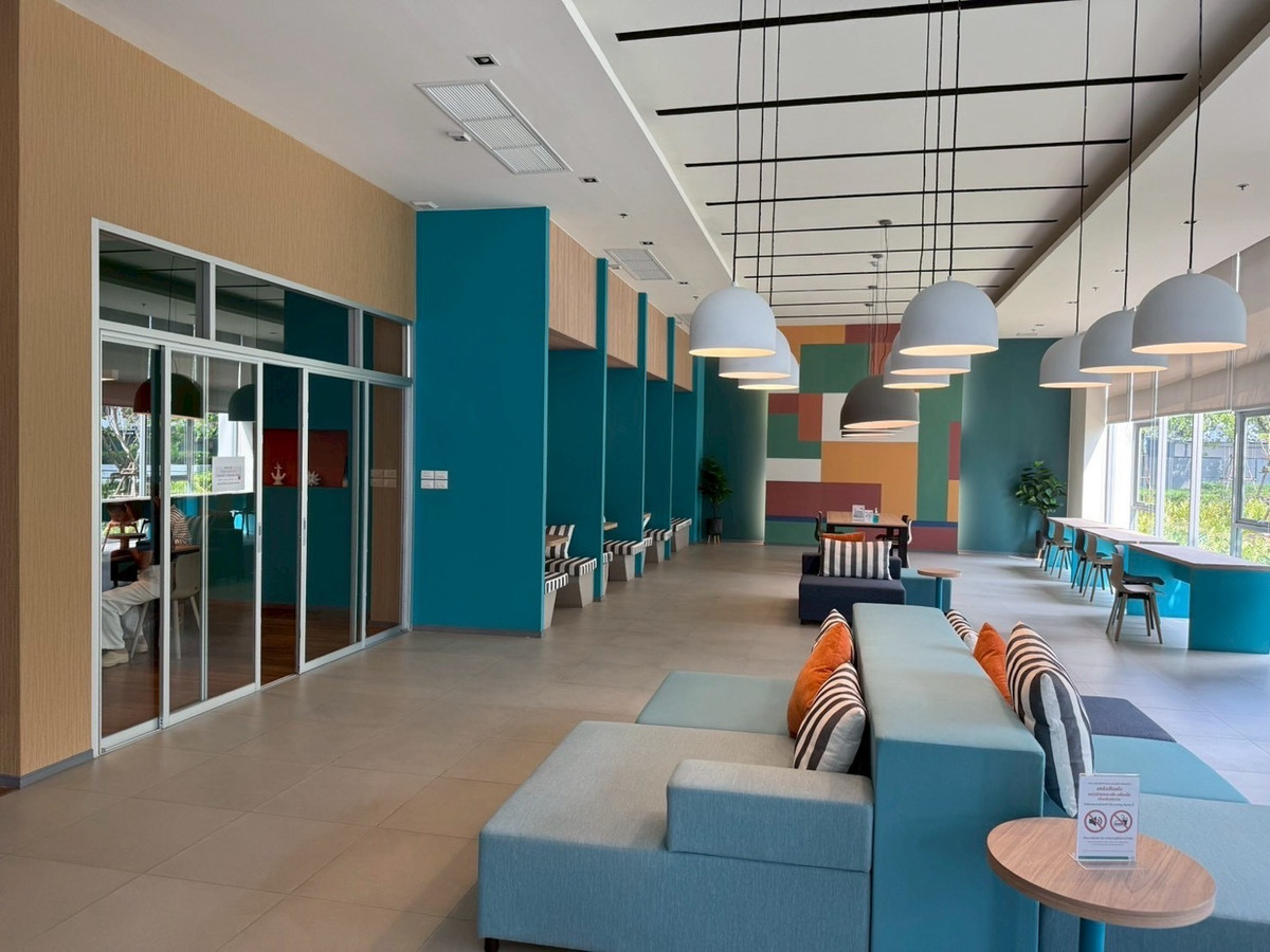 ขายคอนโดแจ้งวัฒนะ เมืองทอง : 💢ห้องใหม่มือ 1 เฟอร์สวย ครบตามภาพ💢ลุมพินีวิลล์ แจ้งวัฒนะ-ปากเกร็ด สเตชั่น💢ฟรีค่าส่วนกลาง 24 เดือน