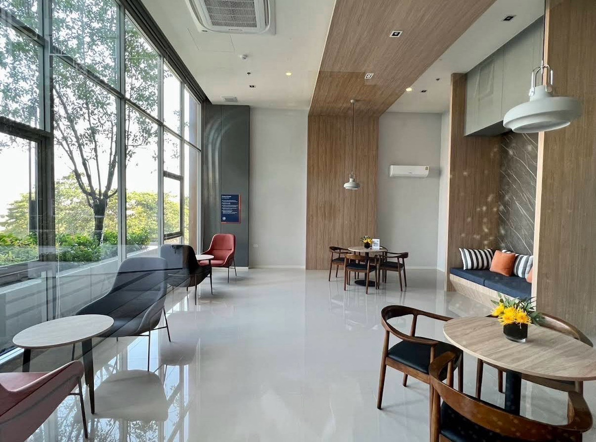 ขายคอนโดแจ้งวัฒนะ เมืองทอง : 💢ห้องใหม่มือ 1 เฟอร์สวย ครบตามภาพ💢ลุมพินีวิลล์ แจ้งวัฒนะ-ปากเกร็ด สเตชั่น💢ฟรีค่าส่วนกลาง 24 เดือน