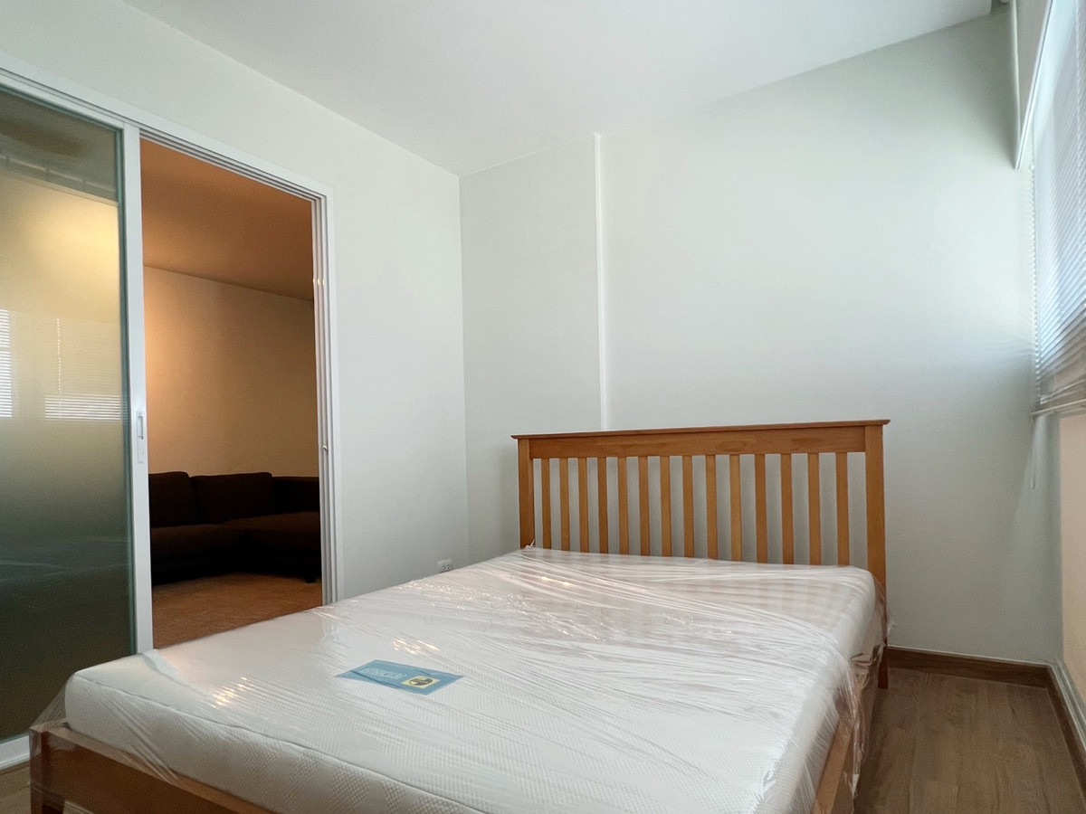 For SaleCondoPattanakan, Srinakarin : 2 bedrooms, 2 bathrooms, 58 sq m. Bliss Rama 9 - Hua Mak, very good price! 8th floor, beautiful view, spacious room, comfortable, near MRT Hua Mak.